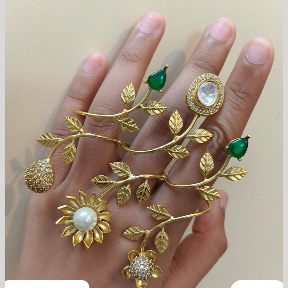 JCM Classic Royal Look Pota Stone Ring