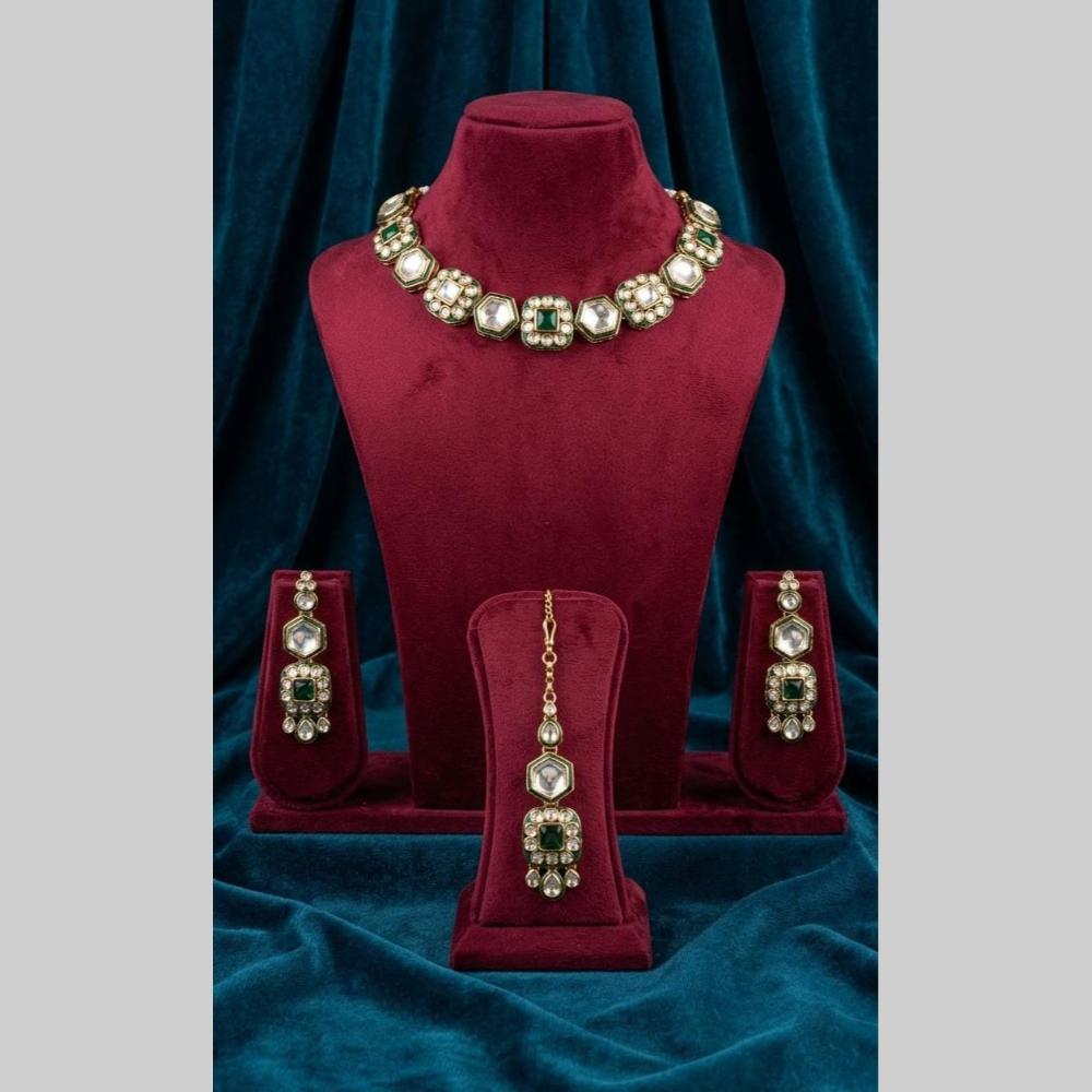 JCM Jewellery Royal Heritage Pota Stone Necklace Set