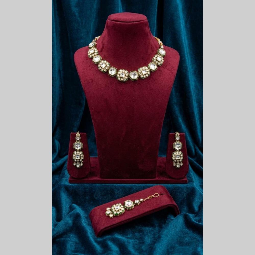 JCM Jewellery Royal Heritage Pota Stone Necklace Set