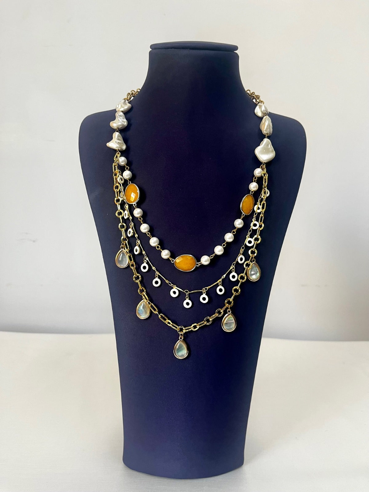 Jewel Treatzz Adorable Layered Chain Party Wear Necklace
