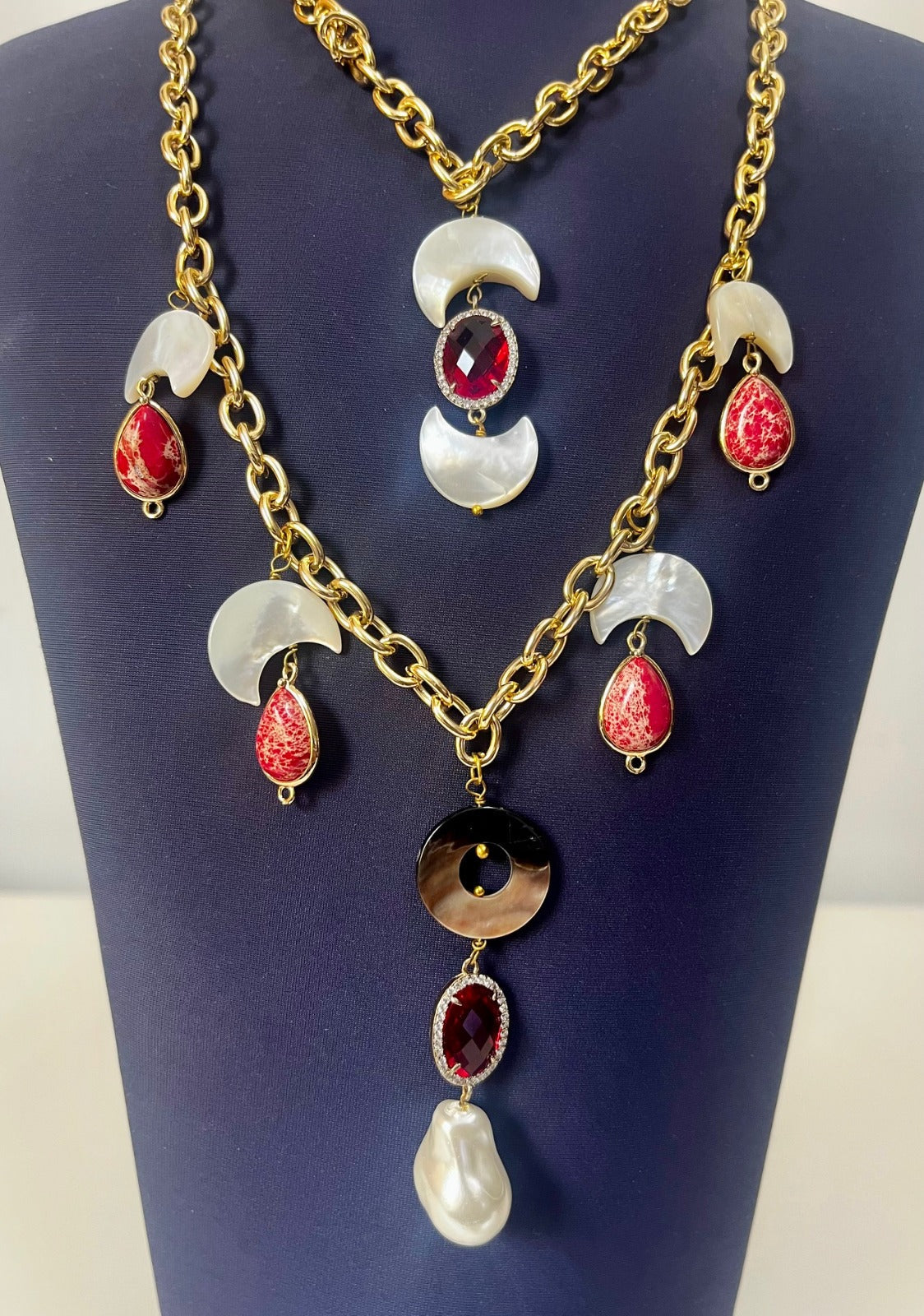 Jewel Treatzz Party Wear Chain Layered Elegant Necklace