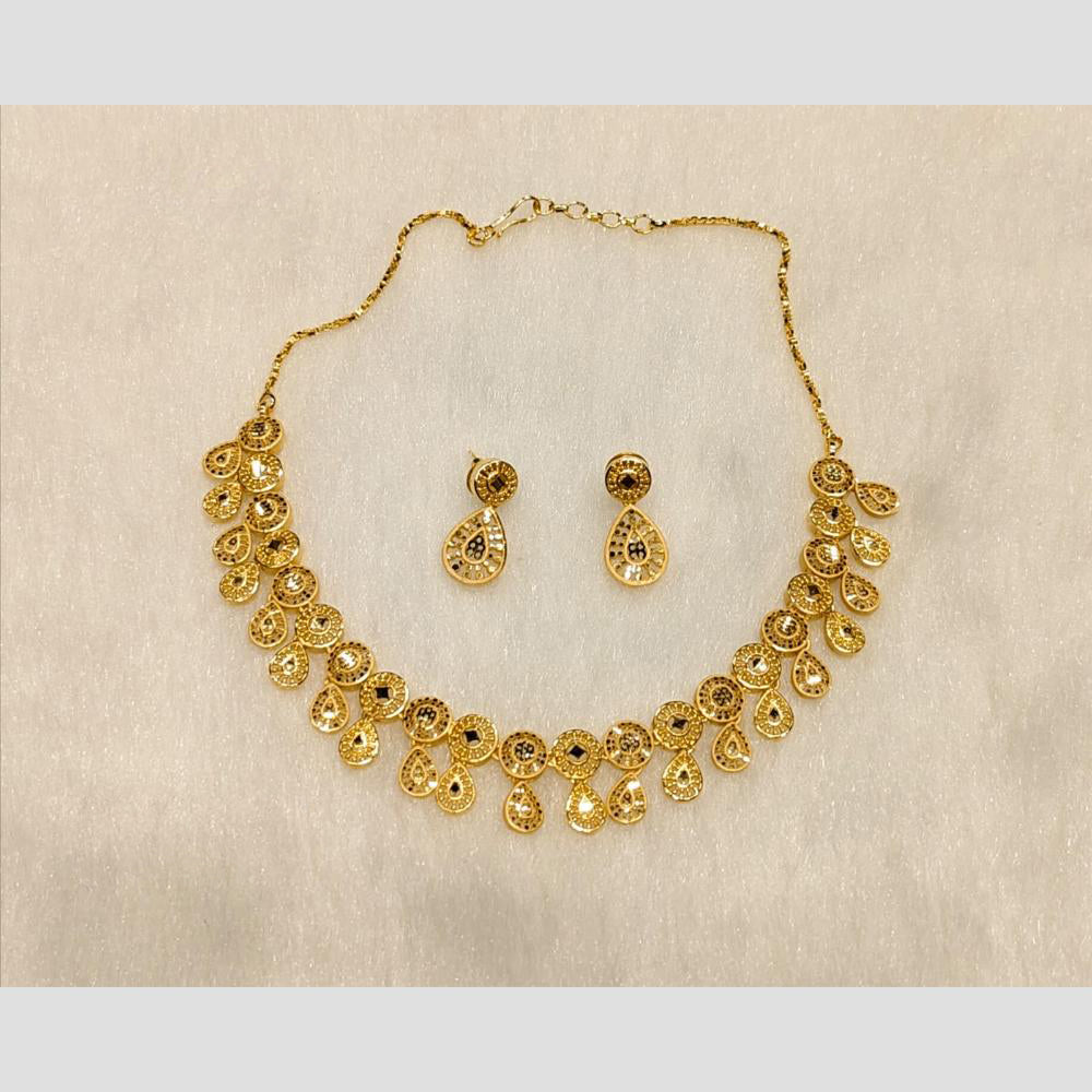 Sunrise Gold Forming Necklace Set