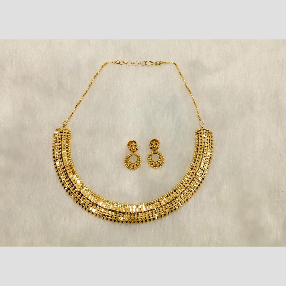 Sunrise Gold Forming Necklace Set