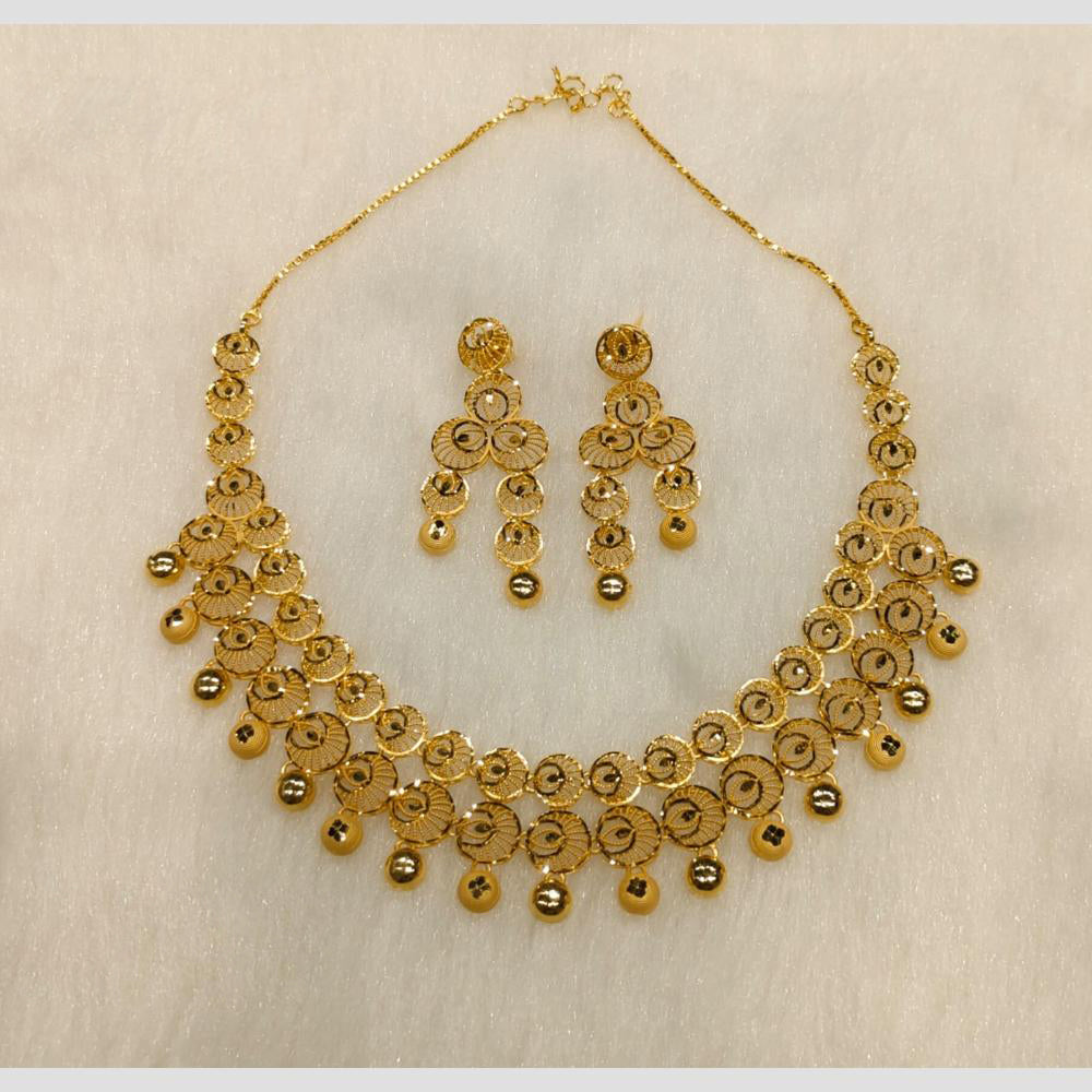 Sunrise Gold Forming Necklace Set