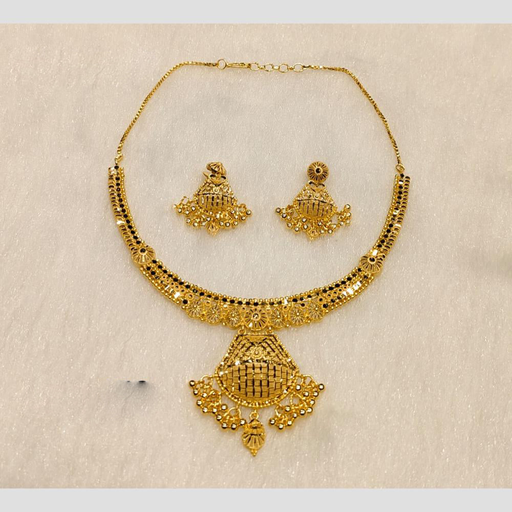 Sunrise Gold Forming Necklace Set