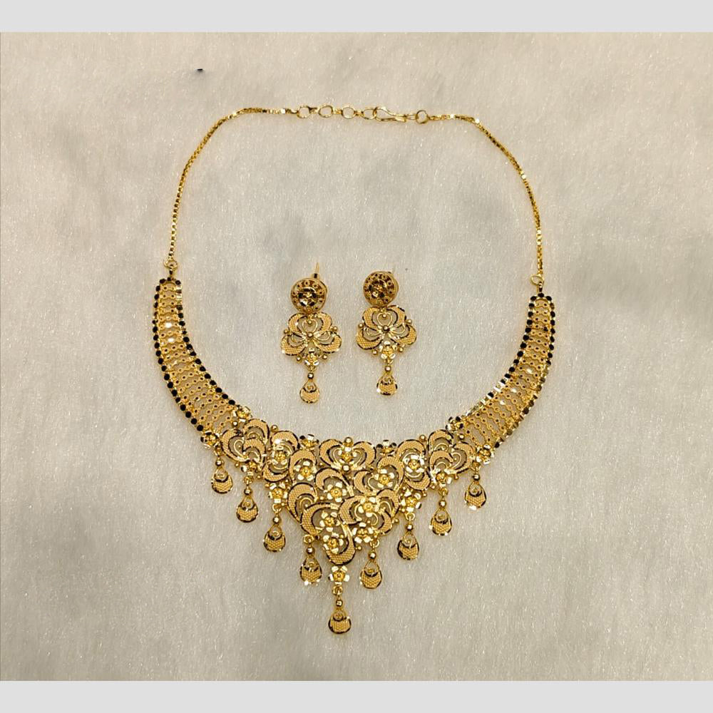 Sunrise Gold Forming Necklace Set