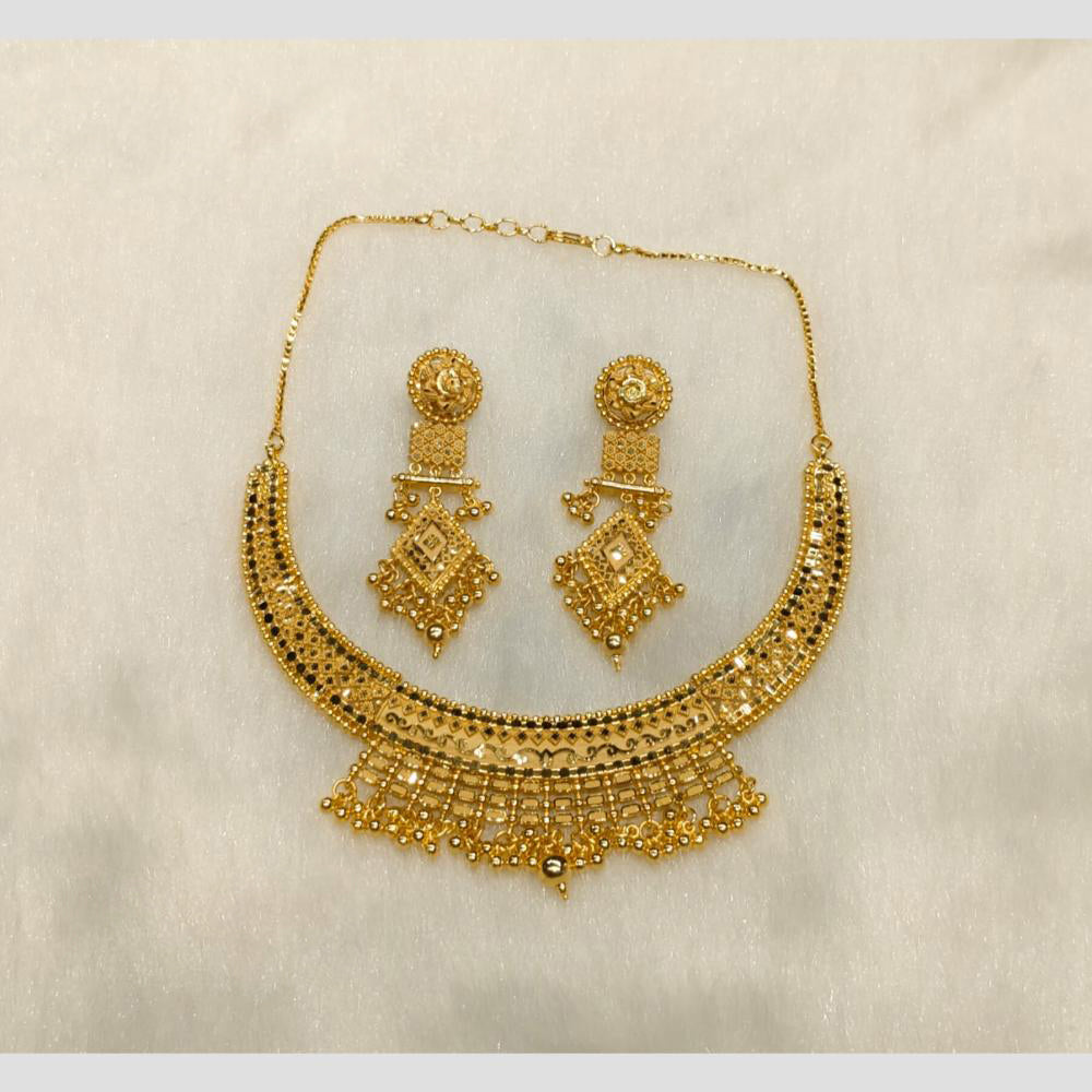 Sunrise Gold Forming Necklace Set