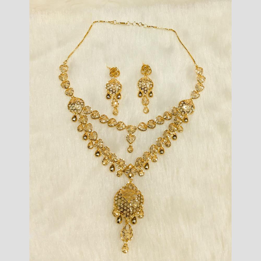 Sunrise Gold Forming Necklace Set