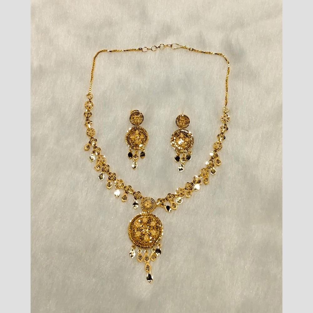 Sunrise Gold Forming Necklace Set