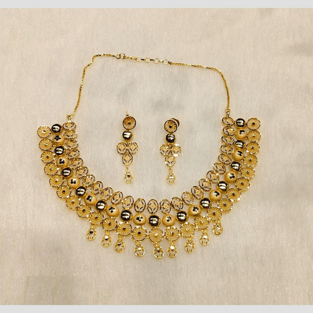 Sunrise Gold Forming Necklace Set