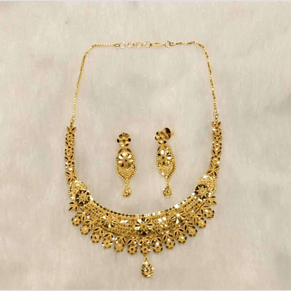 Sunrise Gold Forming Necklace Set