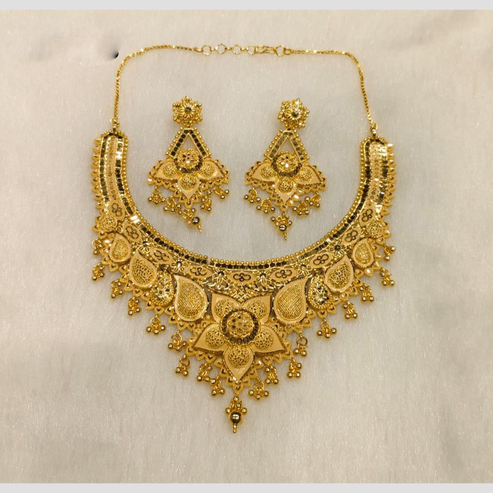 Sunrise Gold Forming Necklace Set