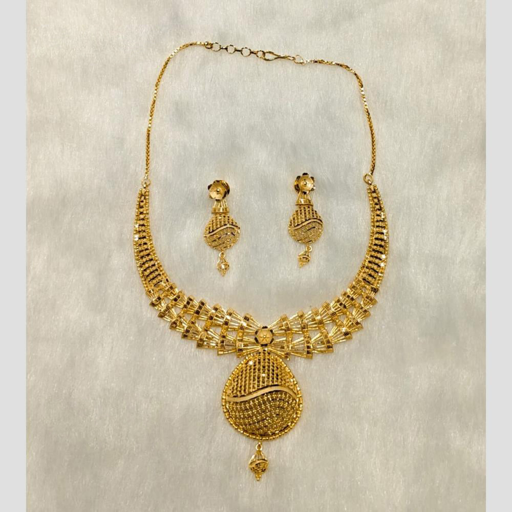 Sunrise Gold Forming Necklace Set