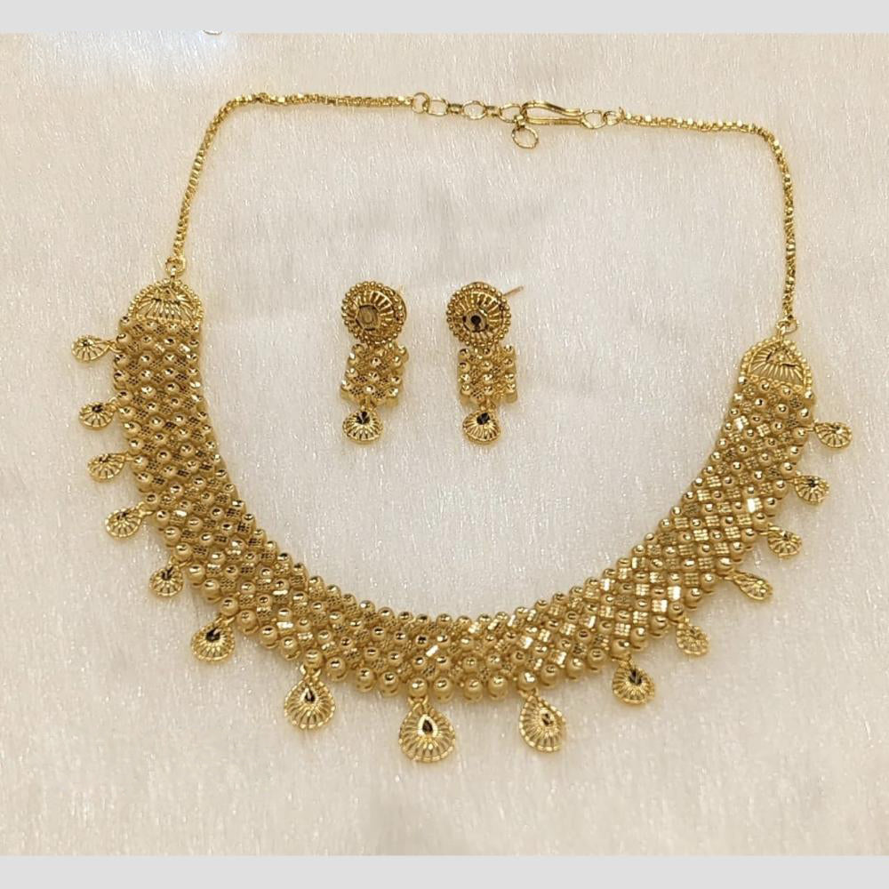 Sunrise Gold Forming Necklace Set