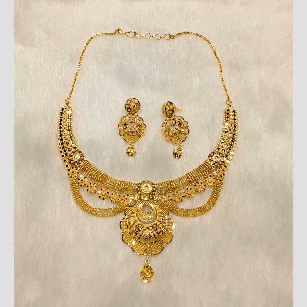 Sunrise Gold Forming Necklace Set