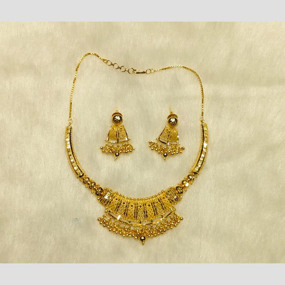 Sunrise Gold Forming Necklace Set