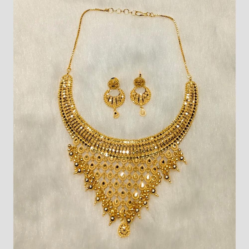 Sunrise Gold Forming Necklace Set