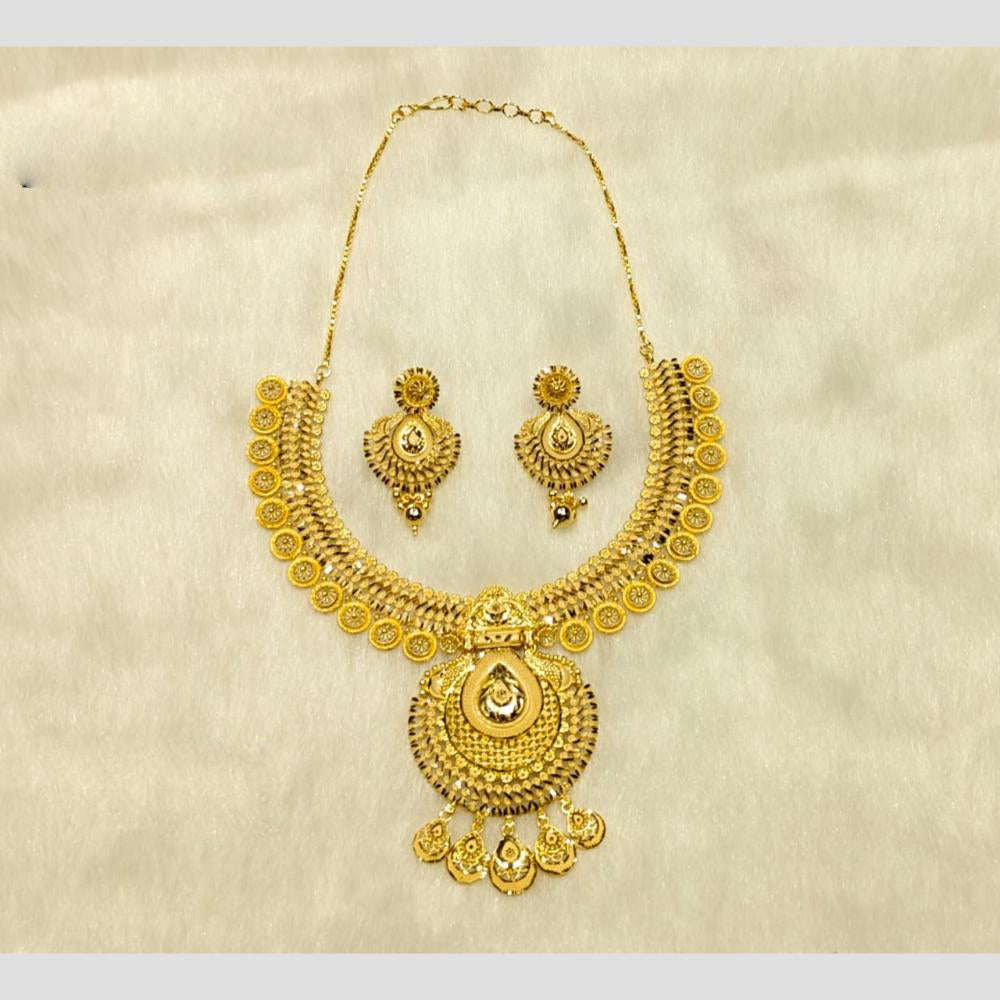 Sunrise Gold Forming Necklace Set