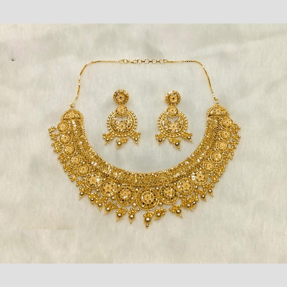 Sunrise Gold Forming Necklace Set