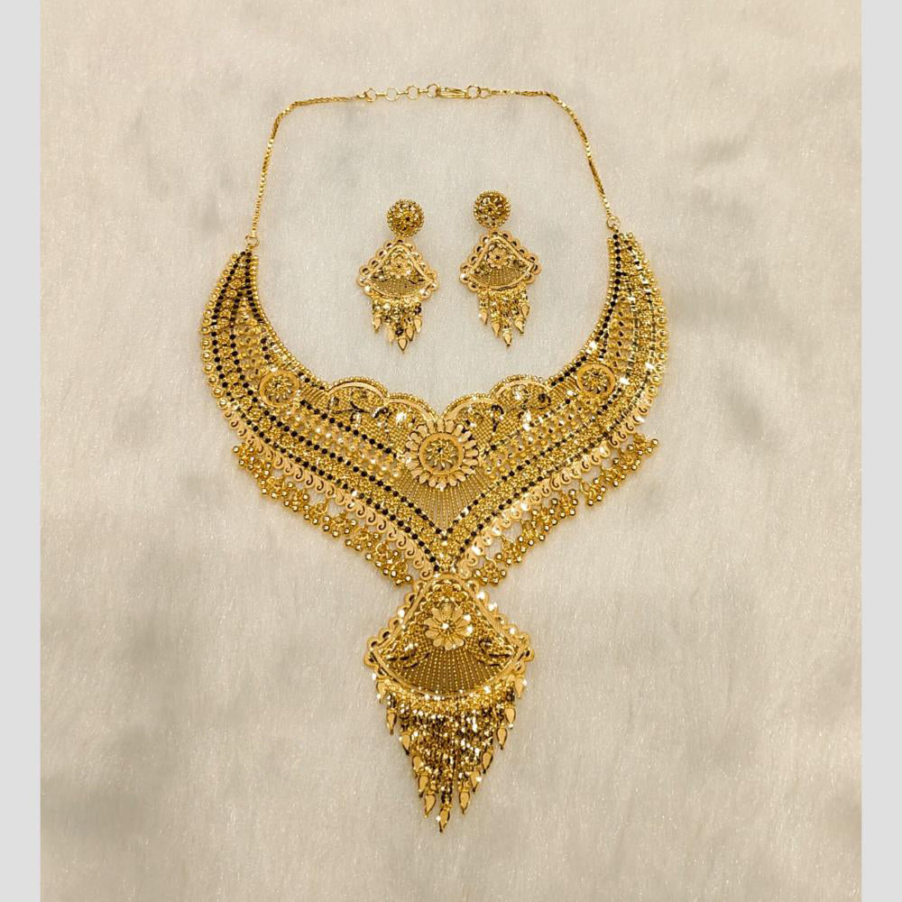 Sunrise Gold Forming Necklace Set