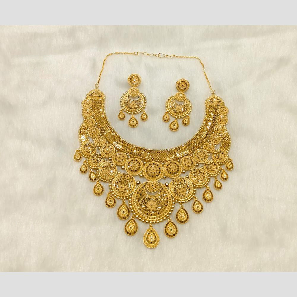 Sunrise Gold Forming Necklace Set