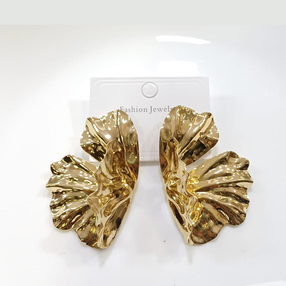 Tarohi Jewels Gold Plated Stud Earrings