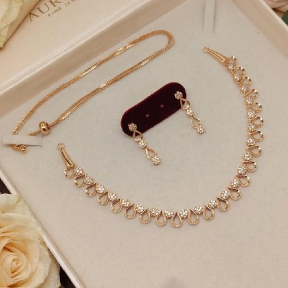 Aamrapali Austrian Stone Designer Necklace Set