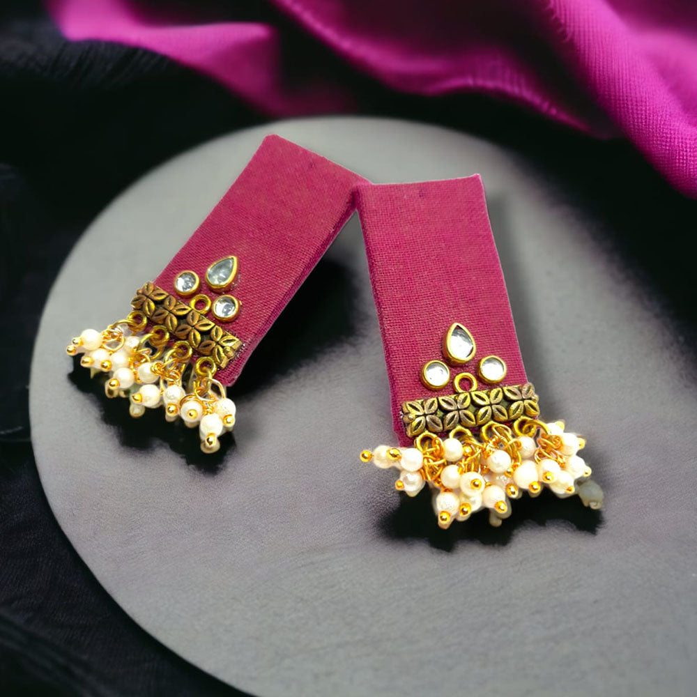Handmade For Her Gold Plated Women's Handmade Earring