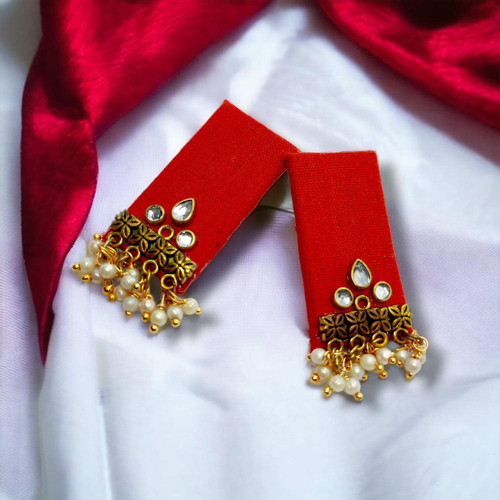 Handmade For Her Gold Plated Women's Handmade Earring
