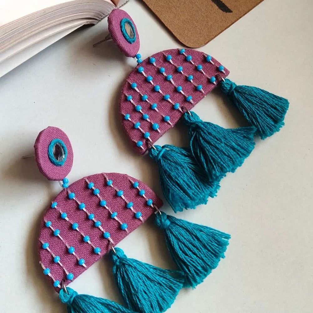 Bajana Lifestyle Handmade Dangler Earrings