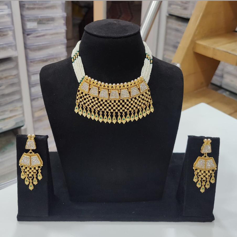 Gold Necklace Collection With Price Anjali Jewellers Diamond
