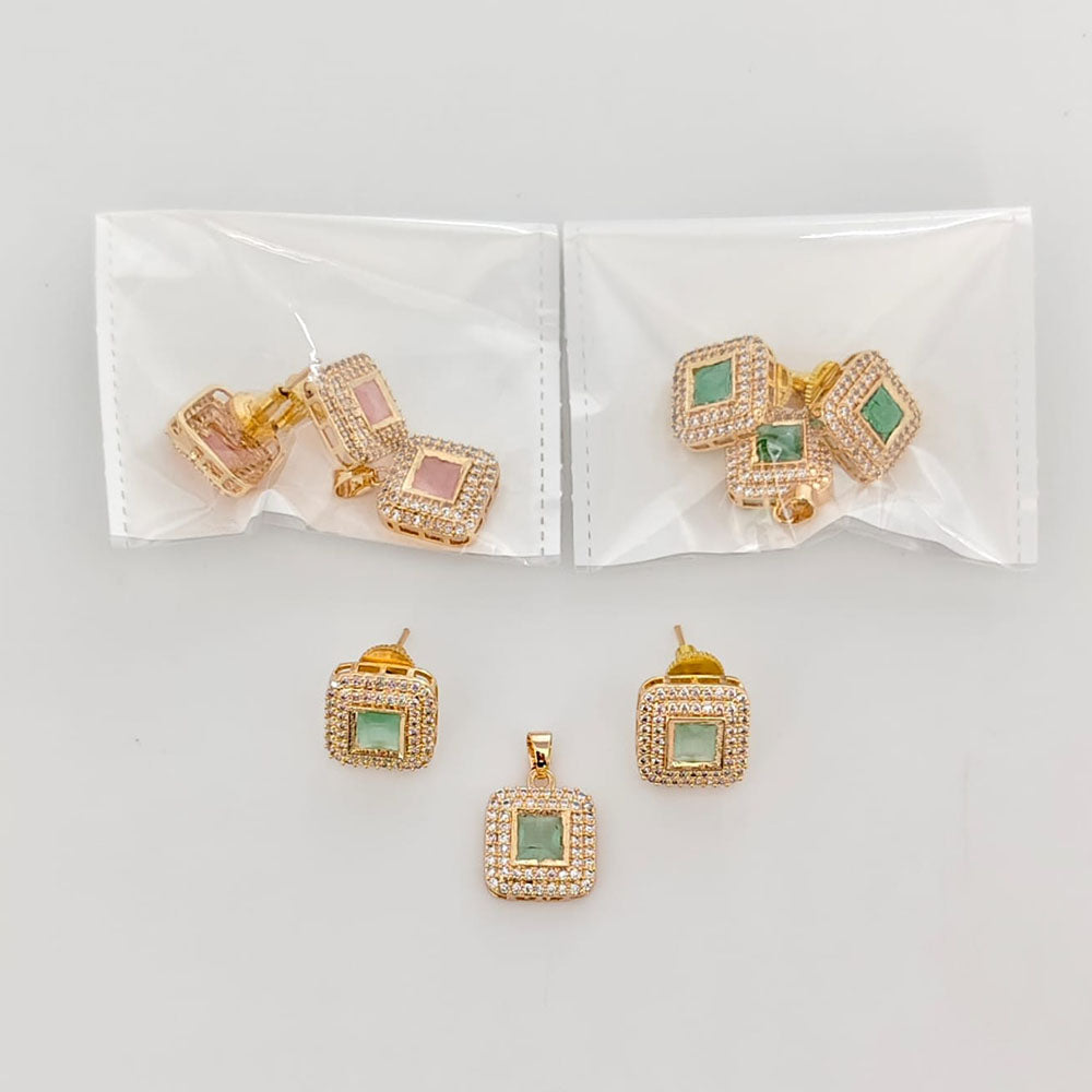 Rajwadi Collection Designer Polki Kundan Pendant Set