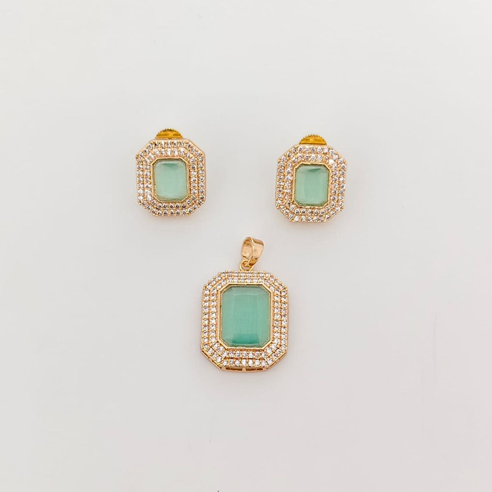 Rajwadi Collection Designer Polki Kundan Pendant Set