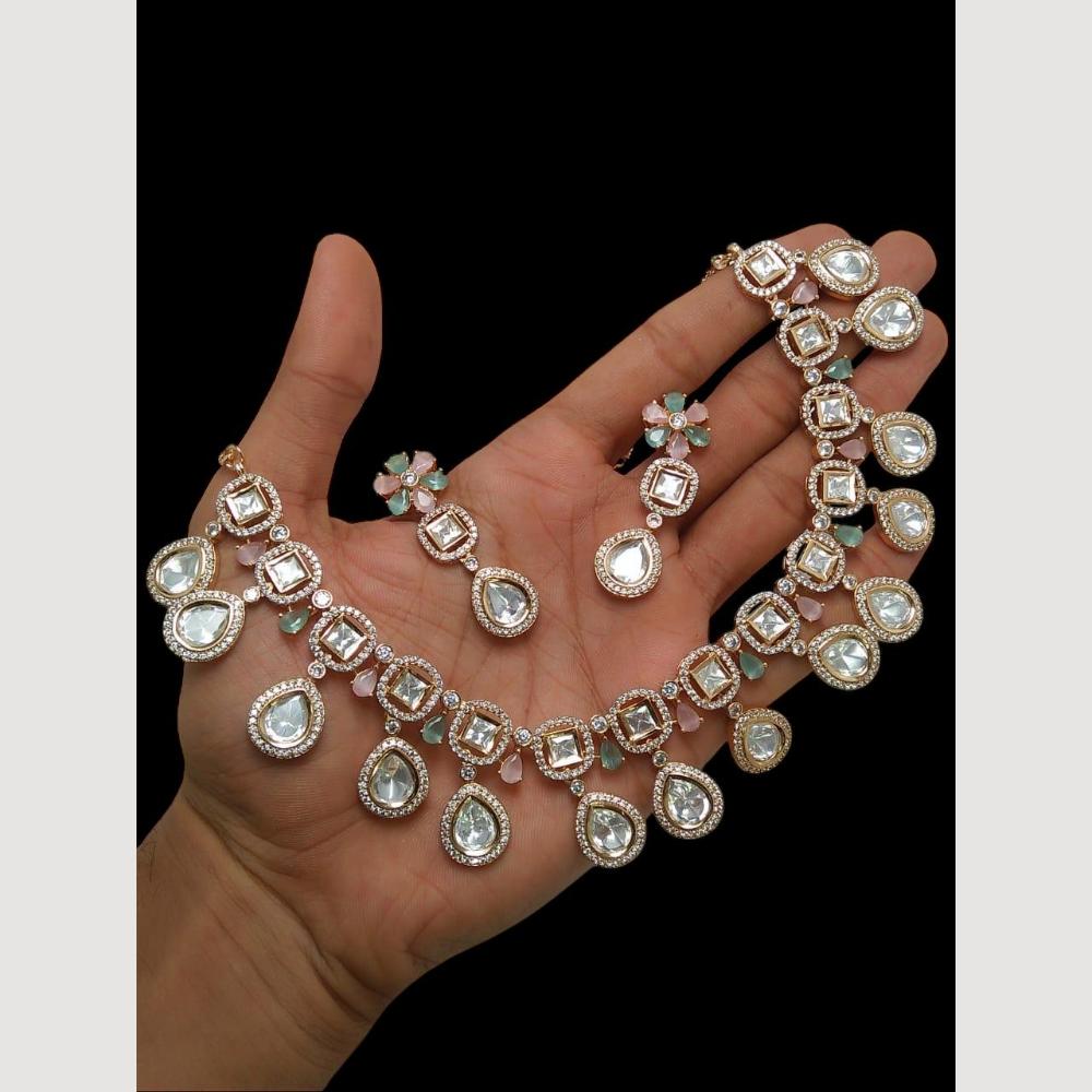 Maharani Jewels Bold in Bling Crystal And Austrain Stone Necklace Set