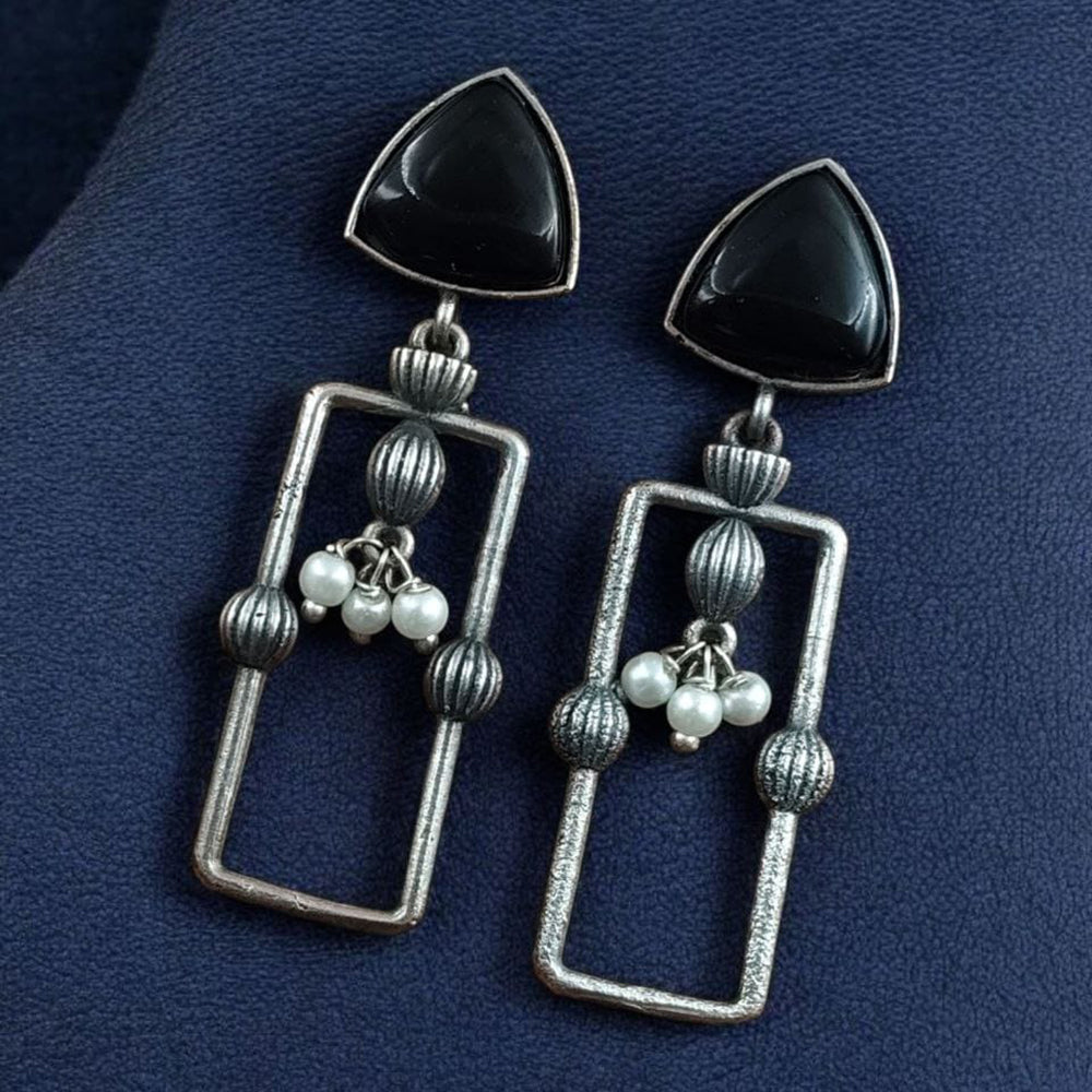 Maharani Jewels Oxidised Ethnic Dangler Earirngs For Women Perfect For Navratri