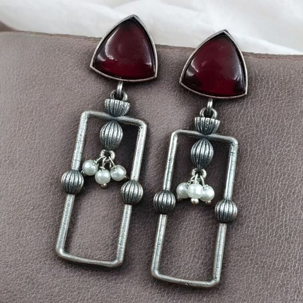 Maharani Jewels Oxidised Ethnic Dangler Earirngs For Women Perfect For Navratri