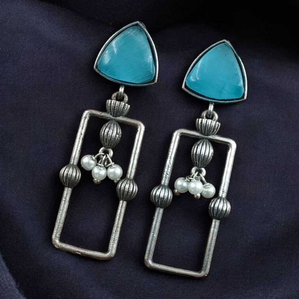 Maharani Jewels Oxidised Ethnic Dangler Earirngs For Women Perfect For Navratri