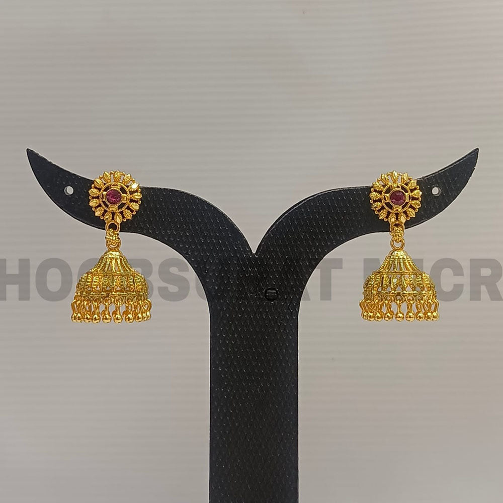 Dariyalal Sales Gold Plated Jhumki Earrings
