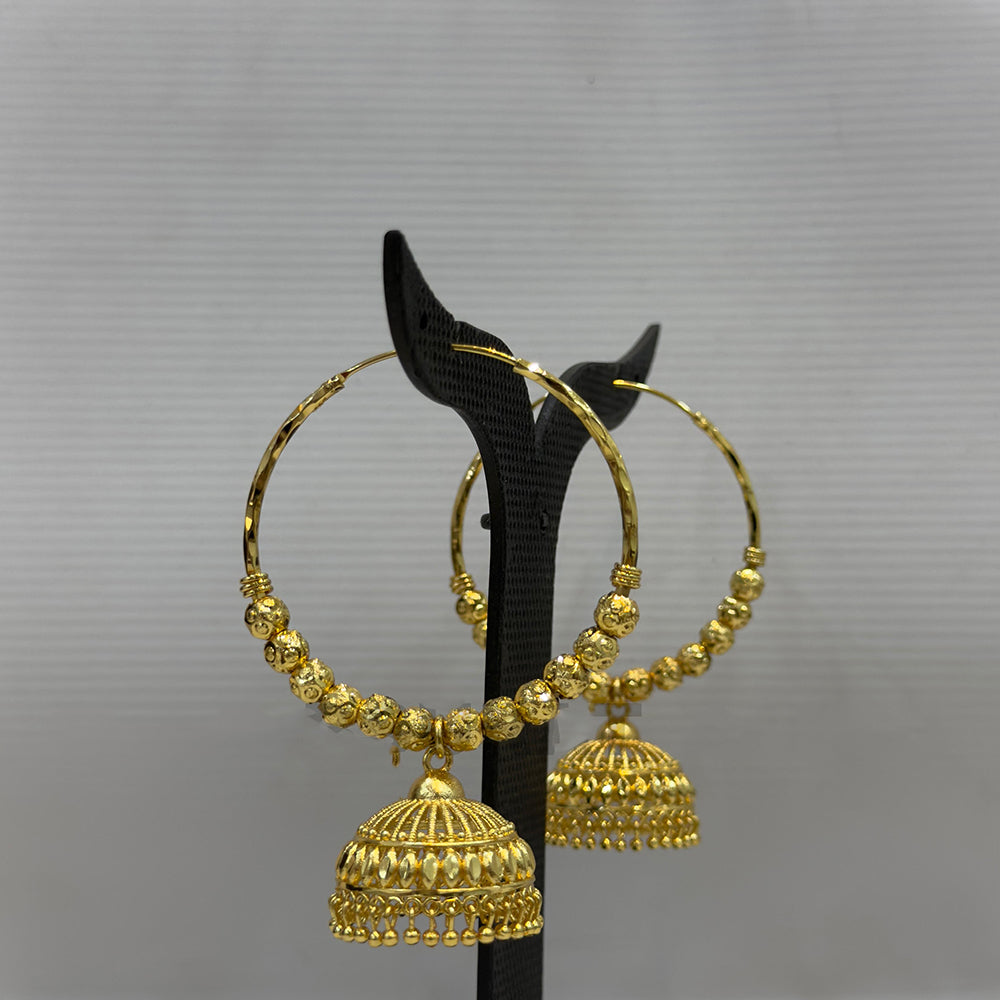 Dariyalal Sales Royal Pearl Ethnic Jhumki Earrings (Pack of 12 & 24)