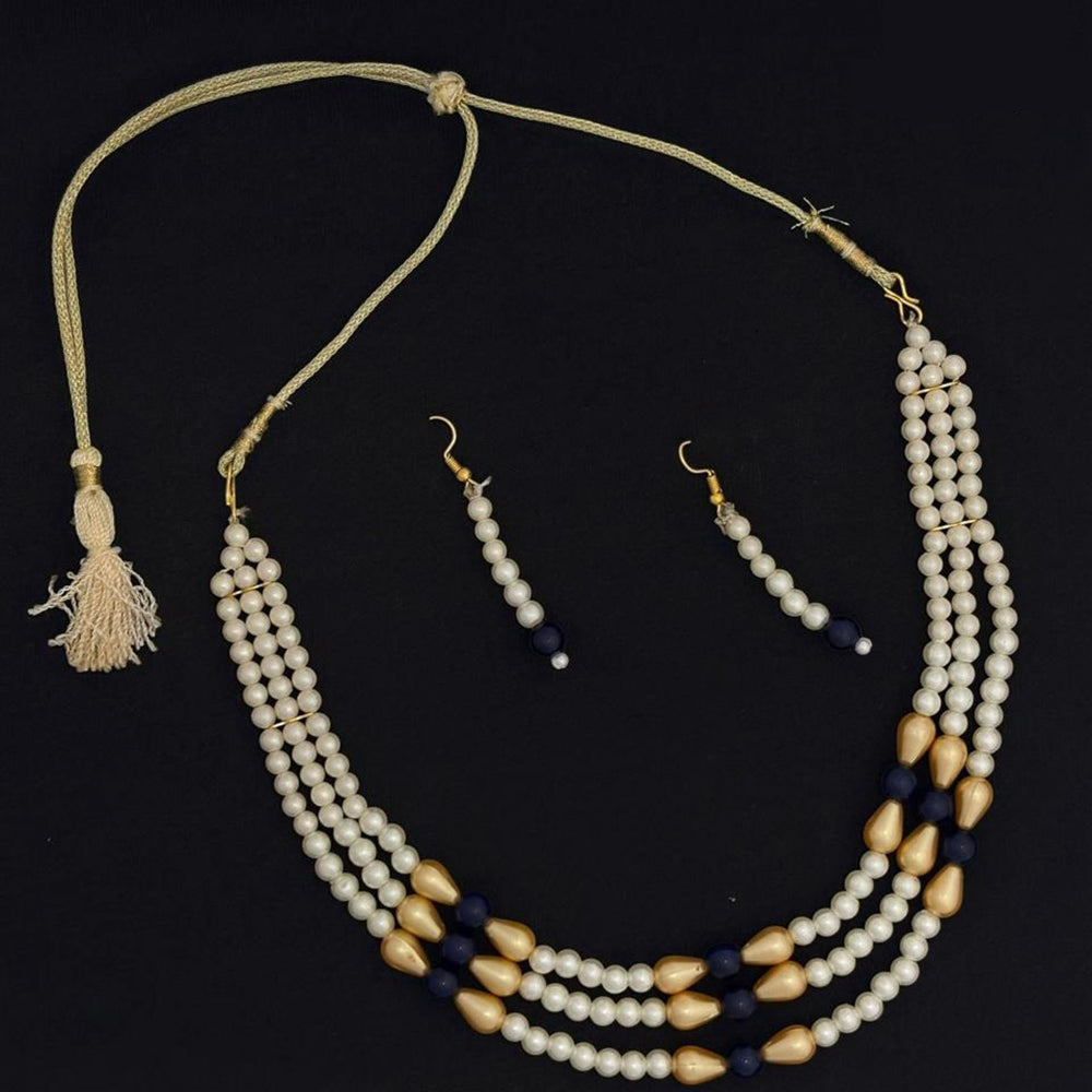 VM Imitation Ethnic Colorful Beads Jewelry Necklace Set