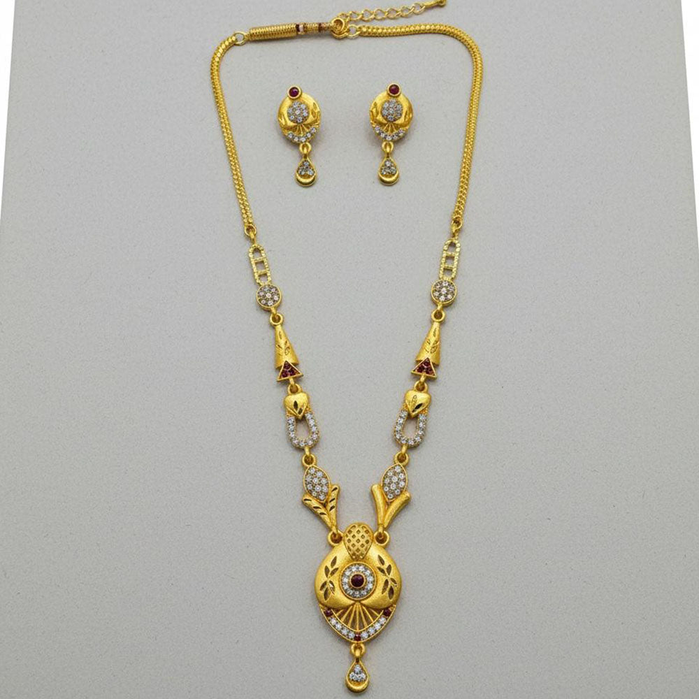 VM Imitation Royal Austrian Stone Necklace Set (Pack of 12)
