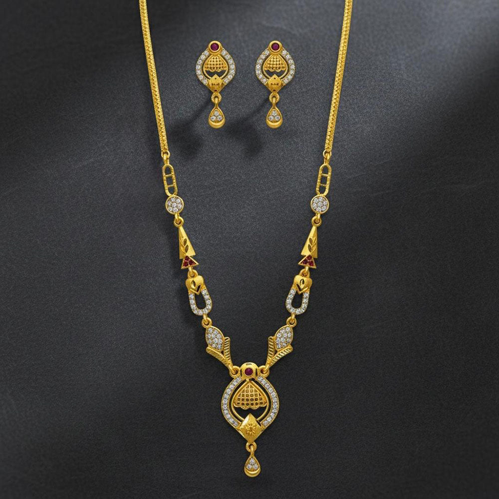 VM Imitation Royal Austrian Stone Necklace Set (Pack of 12)