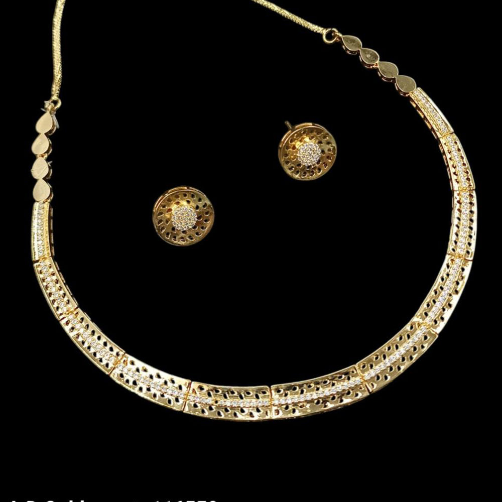 NAFJ Designer Austrian Stone Statement Necklace Set