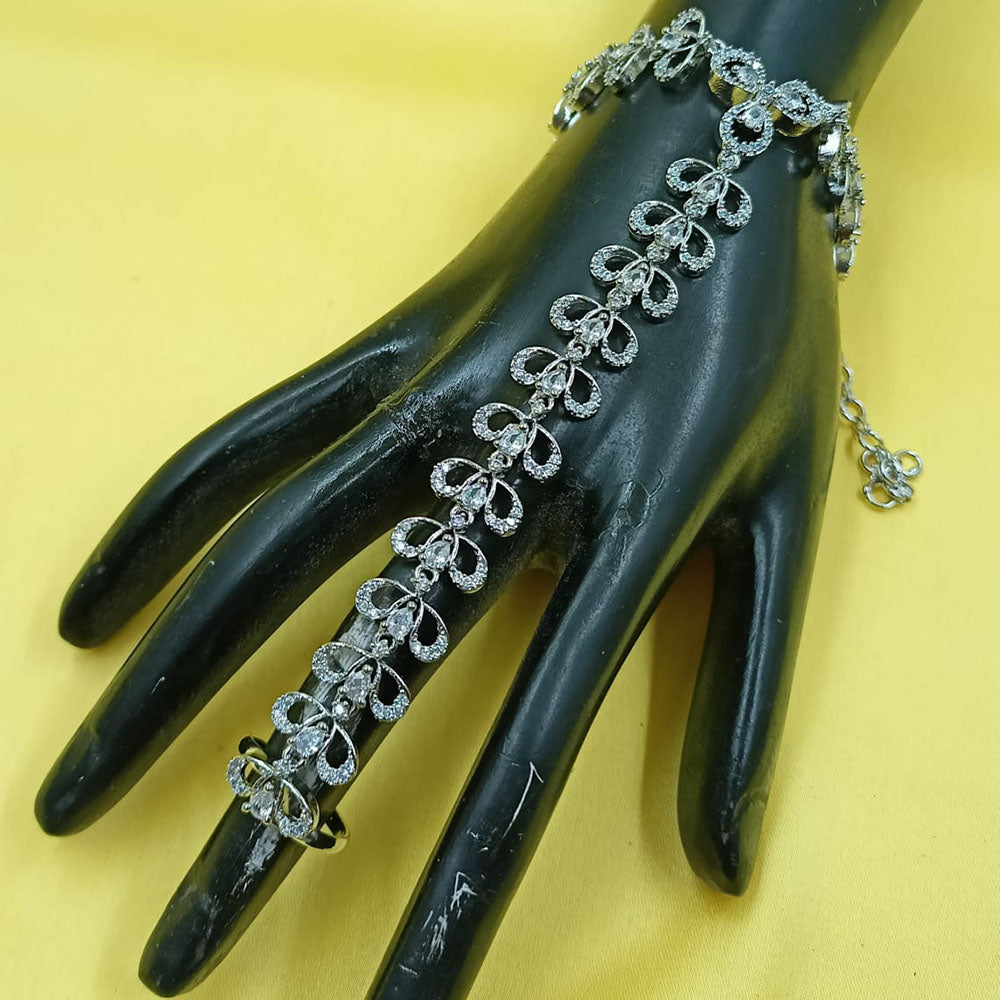 NAFJ Austrian Stone Designer Hand Harness