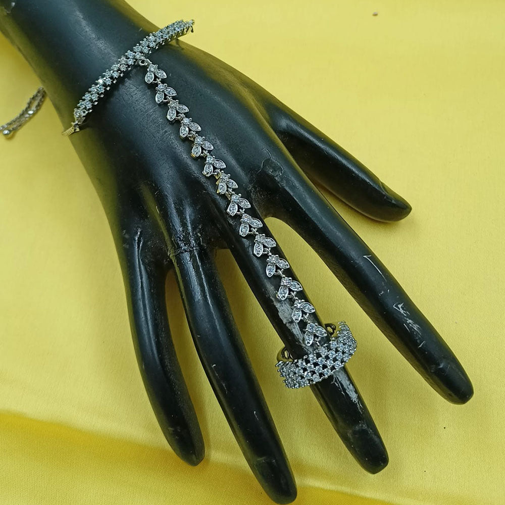 NAFJ Austrian Stone Designer Hand Harness