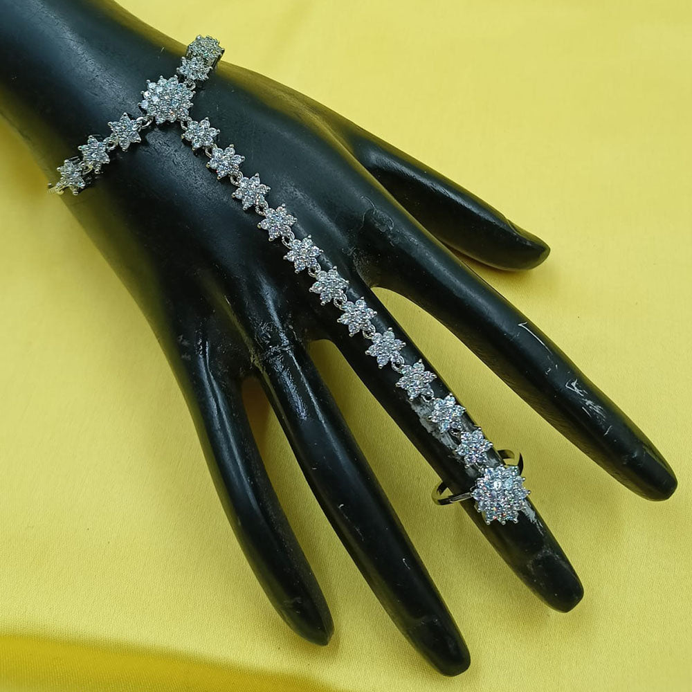 NAFJ Austrian Stone Designer Hand Harness