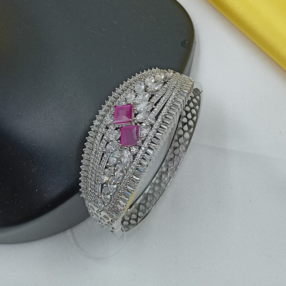 NAFJ Luxury American Diamond Openable Bracelet