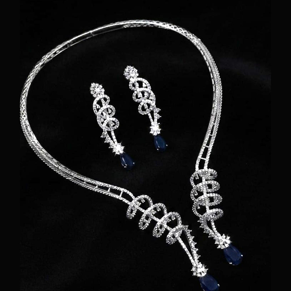 NAFJ Royal American Daimond Necklace Set