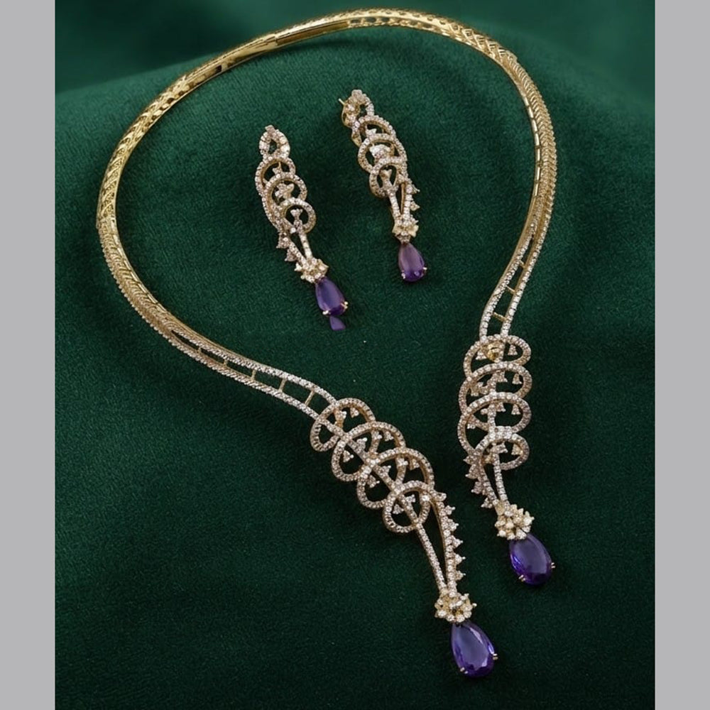 NAFJ Royal American Daimond Necklace Set