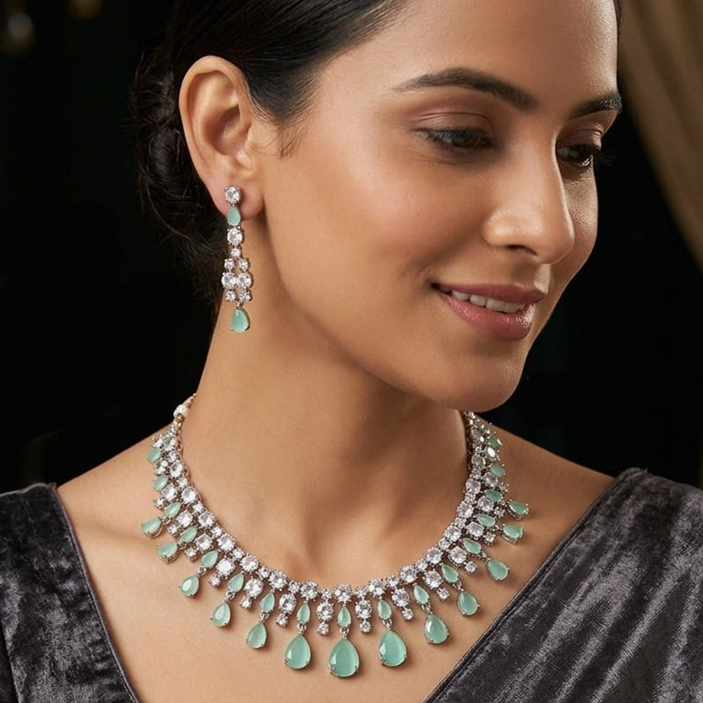 NAFJ Royal American Daimond Necklace Set